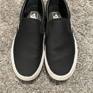 Vans Black Slip-On Sneakers for Women
